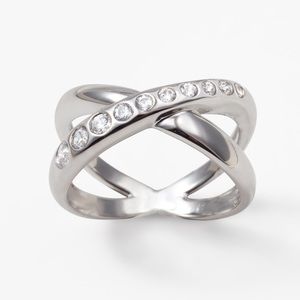 Star crossed ring touchstone crystal size 7